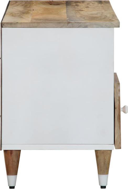 Image du produit VidaXL Meuble TV 100x33,5x46 cm en bois massif de manguier