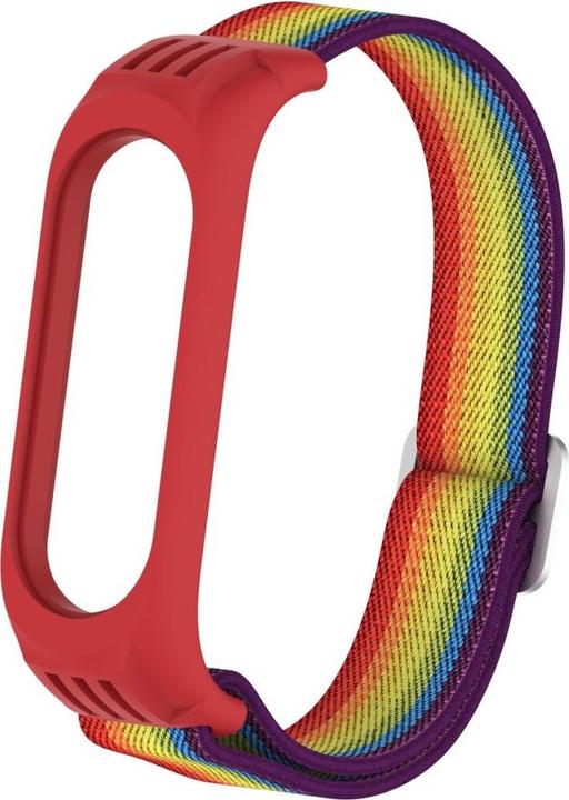 Actual product image Cover-Discount Xiaomi Mi Band - nylon bracelet rainbow (Nylon)