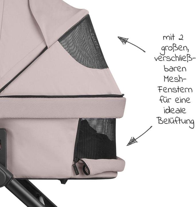 Produktbild ABC Design Kombikinderwagen Kombi-Kinderwagen Salsa 4 Air - inkl. Babywanne &