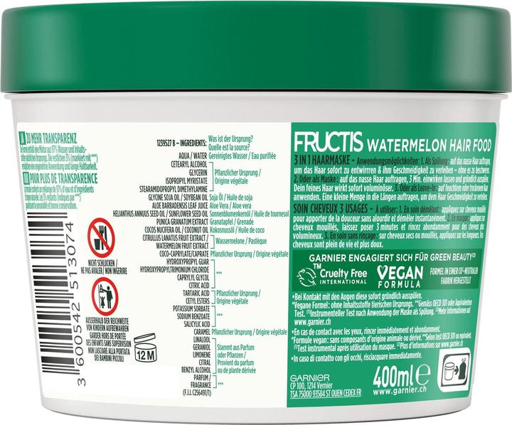 Immagine prodotto Garnier Fructis Hairfood (400 ml)