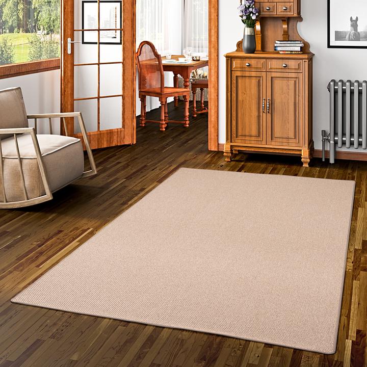 Produktbild Bentzon Natur Flachgewebe Teppich (80 x 400 cm)