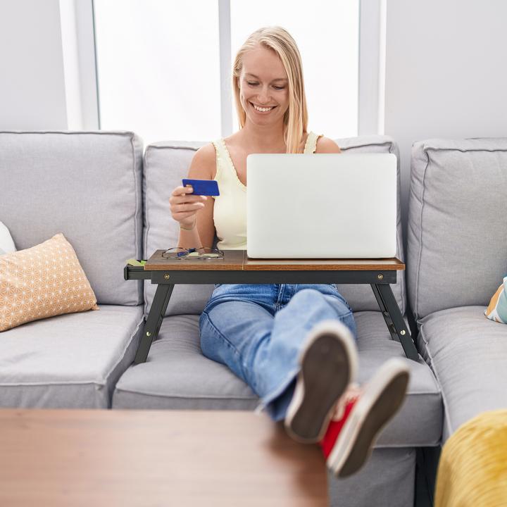 Actual product image Relaxdays Tavolino porta-pc