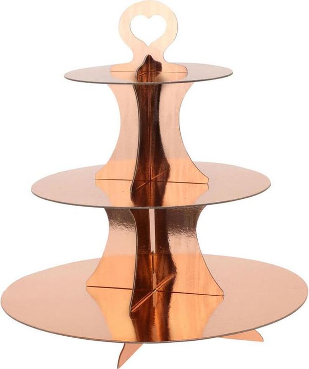 Produktbild Etagere Karton 3 Lagen Rose
