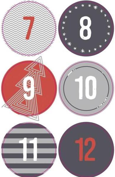 Actual product image Folia Advent calendar