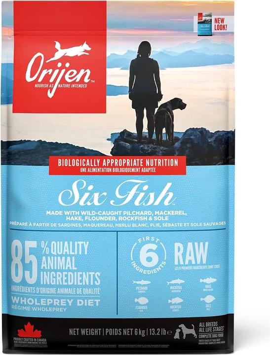 Image du produit Orijen 6-Poissons (Adulte, 1 pcs, 6000 g)