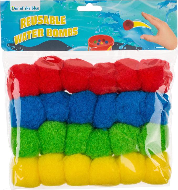Actual product image Out of the blue Water Bombs Sponge 4 Colours