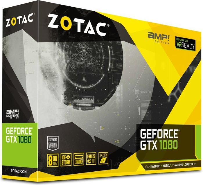 Immagine prodotto Zotac GeForce GTX 1080 AMP Edition (8 GB)
