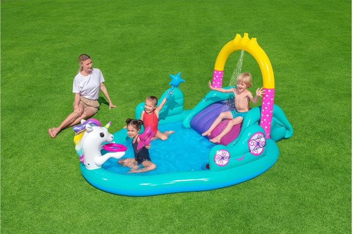 Produktbild Bestway Wasserspielcenter Magisches Einhorn
