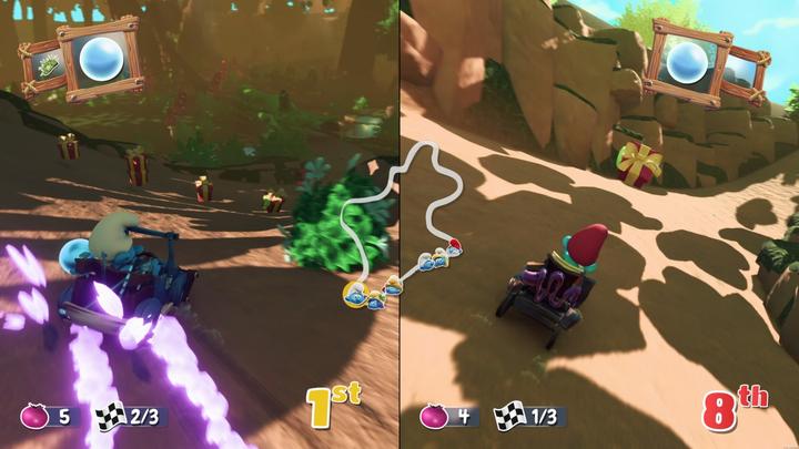 Produktbild Microids Schlümpfe Schlumpftastische Kollektion 3 in 1 (Switch, DE)