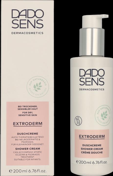 Actual product image Dado Sens EXTRODERM Shower Cream - Dry & Sensitive Skin (200 ml)