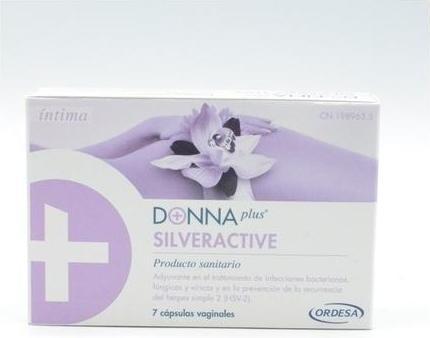 Immagine prodotto Ordesa DonnaPlus Silveractive 7 Capsule Vaginali