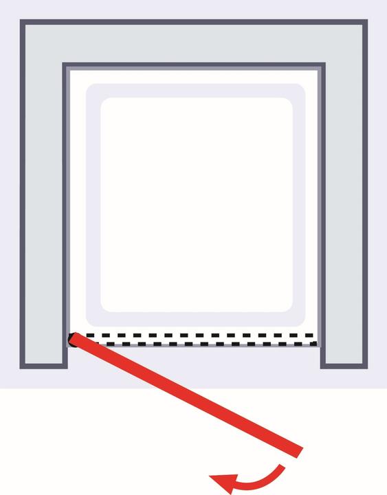 Produktbild Schulte Duschtür in Nische Sunny (90 cm, 2 cm, 180 cm)