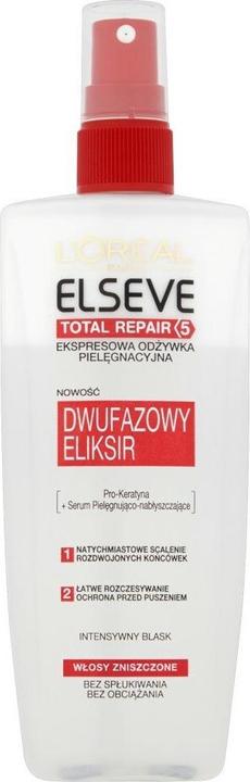 Produktbild L'Oréal Paris L'Oreal Elseve Total Repair Two-Phase Reconstructing Elixir 200Ml (200 ml)