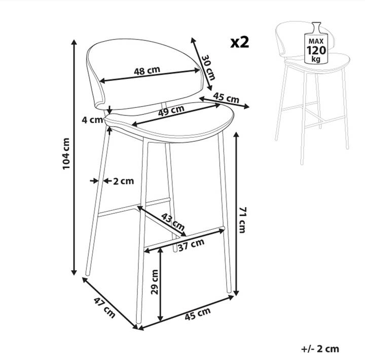 Actual product image Beliani Kiana