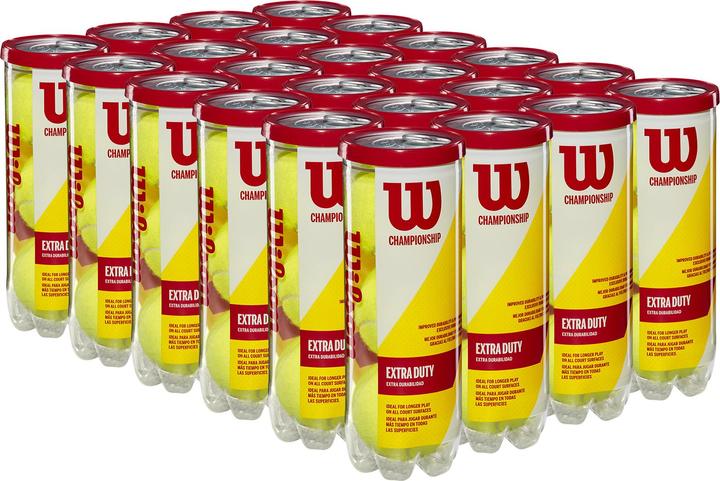 Actual product image Wilson Tennis balls CHAMPIONSHIP 3 pieces WRT100101