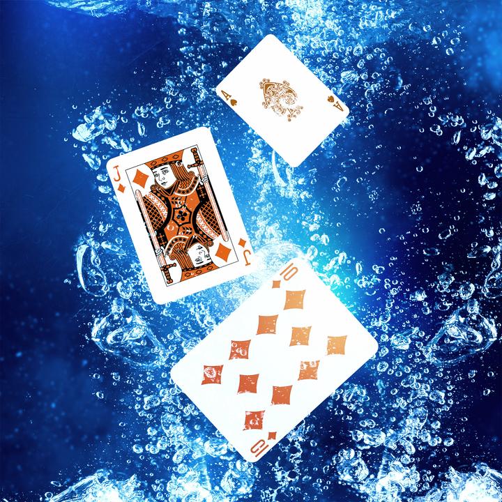 Produktbild Relaxdays Pokerkarten (Deutsch, Französisch, Italienisch, Englisch)