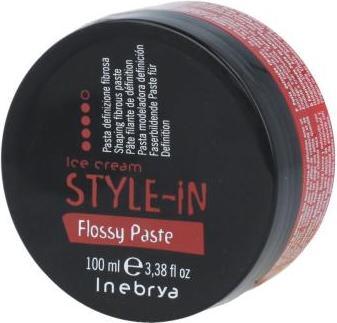 Immagine prodotto Inebrya Style-In Flossy Paste Pasta fibrosa modellante - Pasta modellante - 100ml (Pasta per capelli, 100 ml)