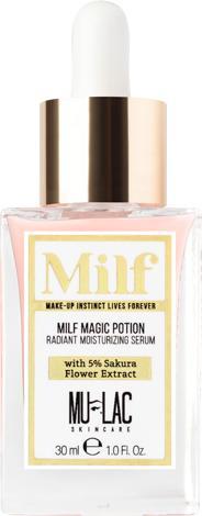 Image du produit Cosmetic Cosmetics MILF MAGIC POTION Sérum hydratant et éclaircissant pour le visage avec 5% d'extrait de (30 ml)