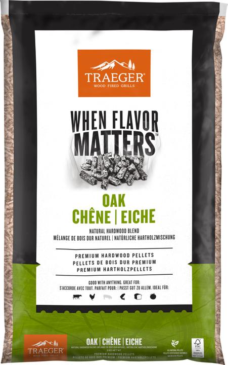 Traeger Oak Pellets 9kg (9 kg)