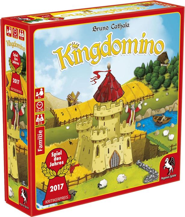 Actual product image Pegasus Kingdomino (German)