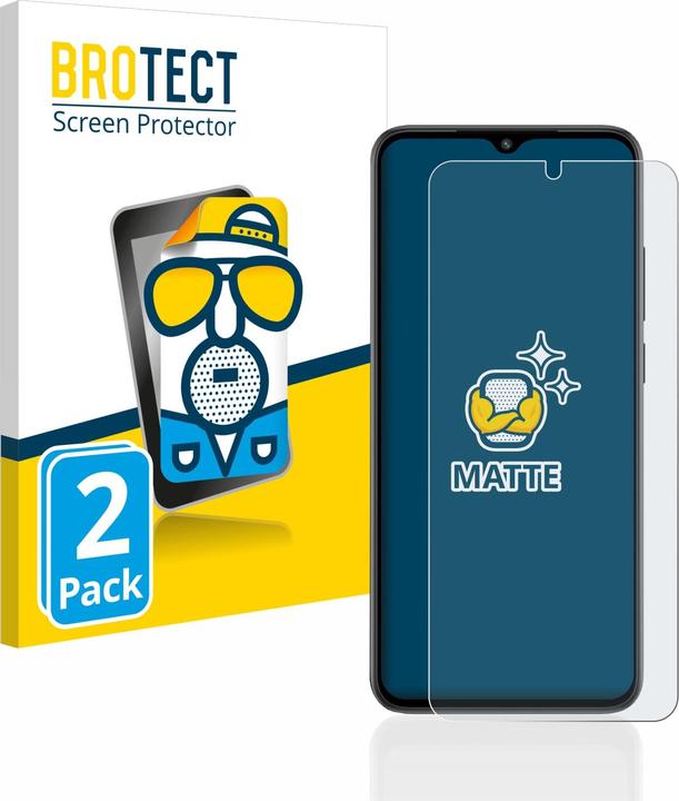 Image du produit BROTECT Film de protection antireflet Protection d'écran mat (2 pièce(s), Xiaomi Redmi A2)