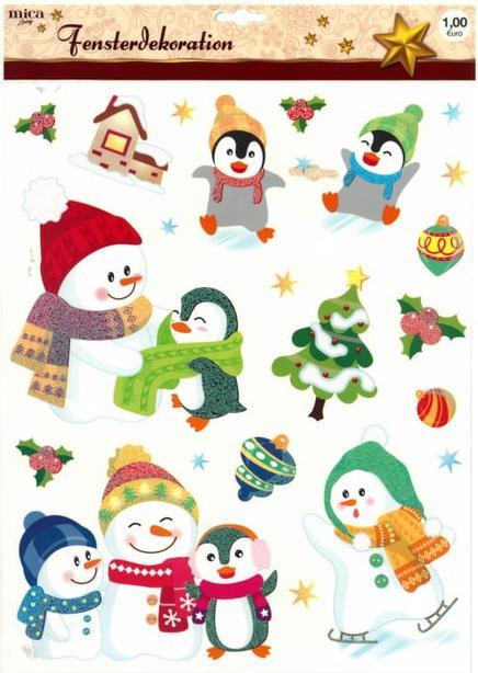 Actual product image MICA Living Window picture - Christmas - 1 sheet