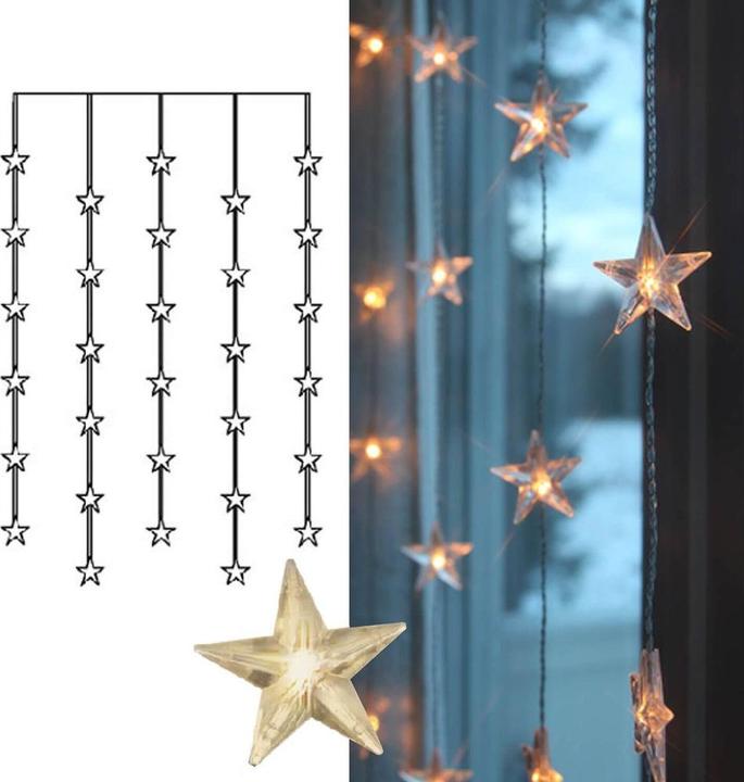 Produktbild Star Trading Sternenlichtervorhang (0.90 m)