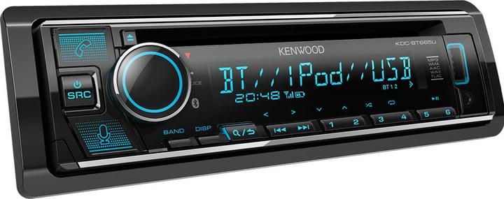 Productafbeelding Kenwood KDC-BT665U autoradio met Amazon Alexa spraakbediening.