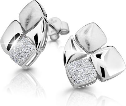 Modesi Design of silver earrings M23046