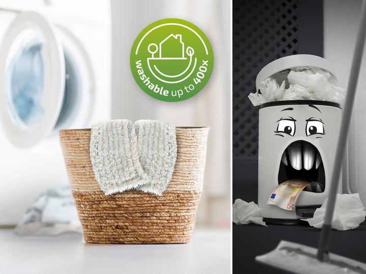 Actual product image Leifheit Floor mop Profi XL cotton plus (box) (1 pcs.)