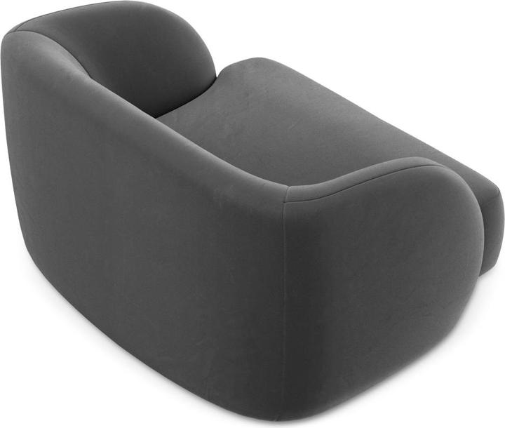 Image du produit Micadoni Bouclé Fauteuil, "Miley", 1 Place, 103x90x70Fabriqué en Europe