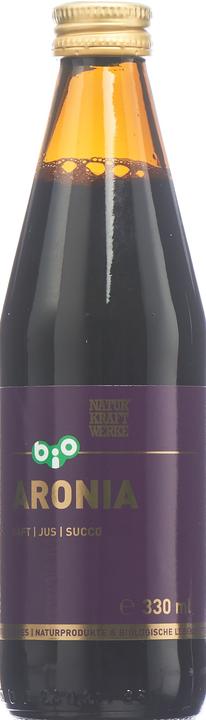 Actual product image NaturKraftWerke Aronia Saft Bio/kbA (1 x 33 cl)