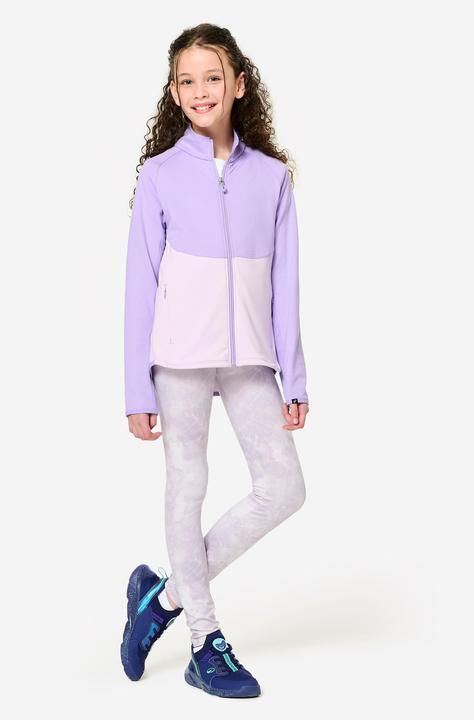 Immagine prodotto Decathlon Trainingsjacke Mädchen tailliert - helllila/dunkellila (122)