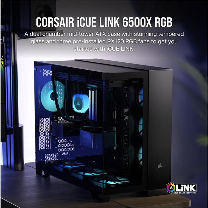 Produktbild Corsair iCUE 6500X RGB (mATX, Mini-ITX, ATX)