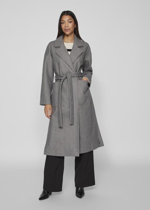 Actual product image Vila Long tied coat (42)