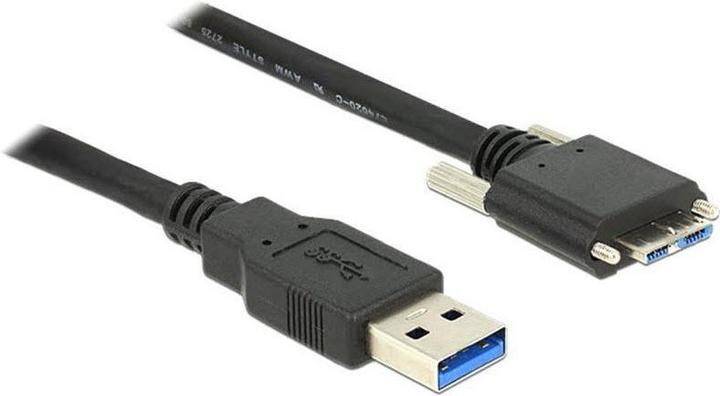 Actual product image Delock USB3.0 cable, 2m, A-MicroB (2 m, USB 3.0)