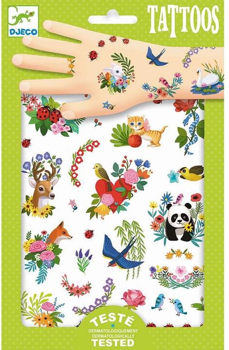 Produktbild Djeco Tattoos Happy spring
