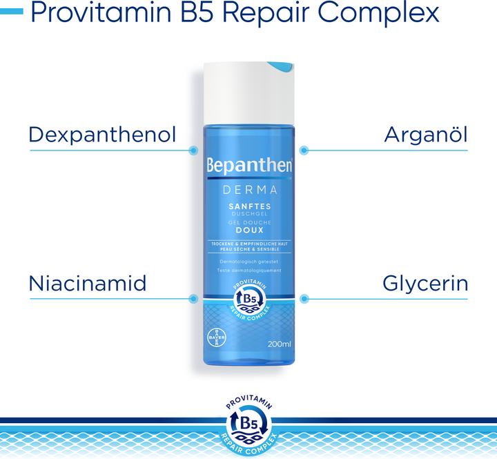 Image du produit Bepanthen Derma Gel douche doux (200 ml)