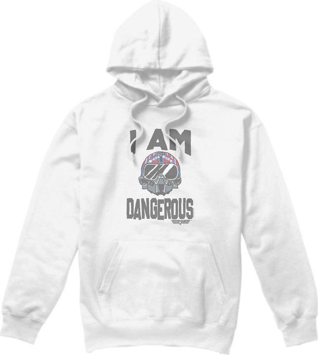 Immagine prodotto Top Gun I Am Dangerous Felpa con Cappuccio Uomo (M)