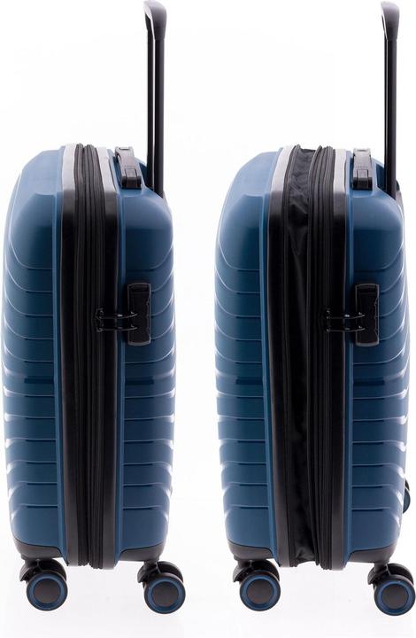 Produktbild Wüsthof 3400 4 Rollen Kabinentrolley 55 cm mit Dehnfalte (36 l, Handgepäck (bis 50l))