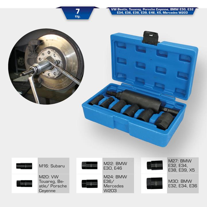 Produktbild Brilliant Tools Antriebswellen-Einzieher-Satz | 7-tlg.