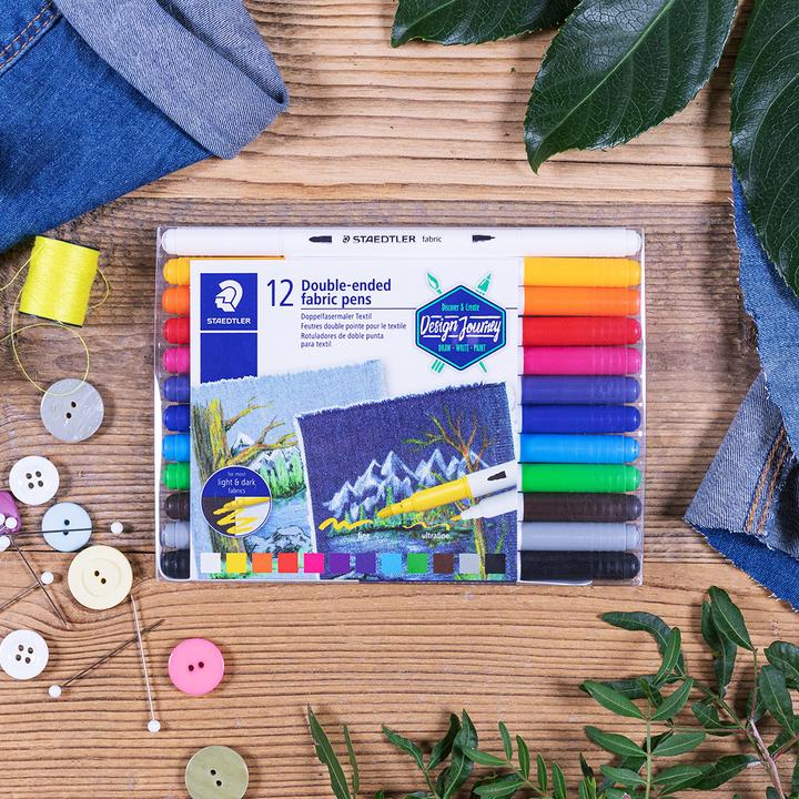 Actual product image Staedtler Fibre pens (Multicoloured, 12 x)