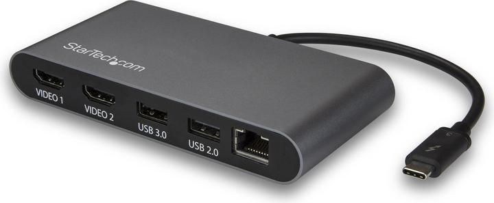 Image du produit StarTech TB3DKM2HD (USB-C, 1 Ports)