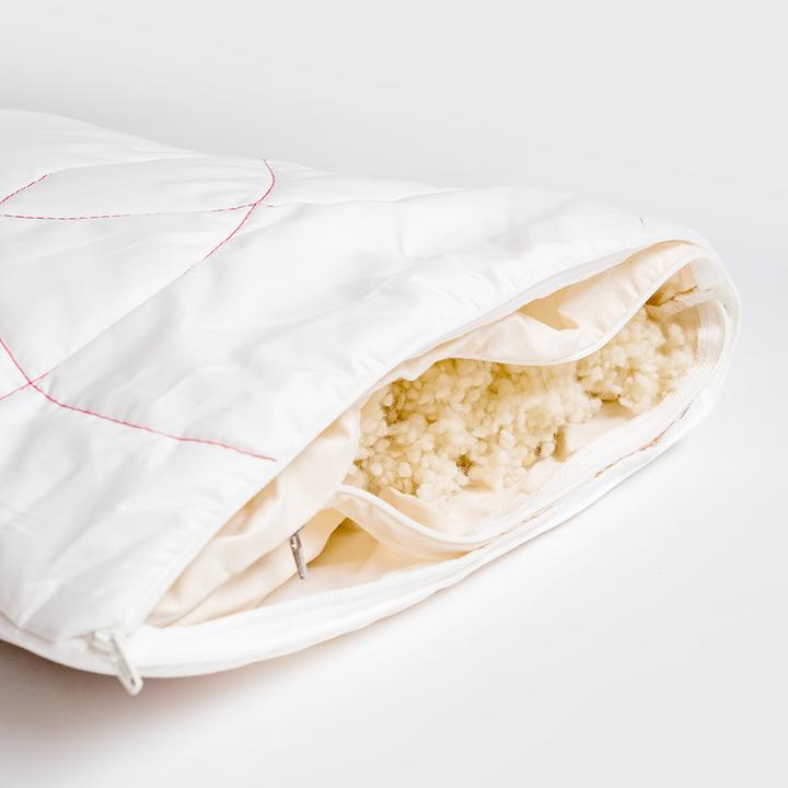 Image du produit Zizzz Oreiller en laine de mouton (Swisswool) (40 x 60 cm)