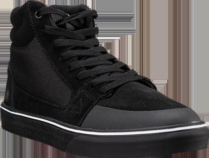 Actual product image Leatt Shoe Flat 1.0 Hi - Black (38.5, 39.5, 40.5, 41.5, 42.5, 43.5, 44.5, 45.5, 46.5, 47.5, 48.5)