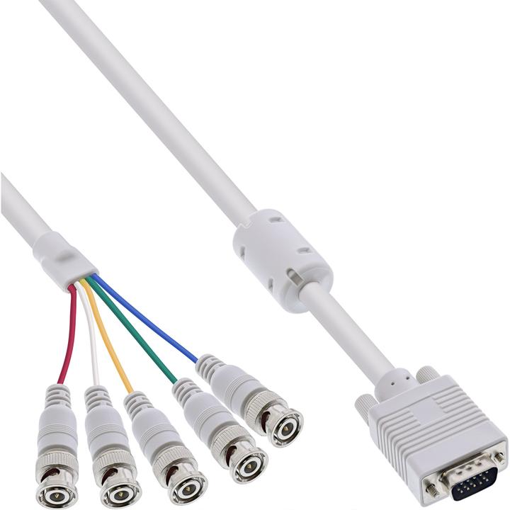 Actual product image InLine VGA BNC cable (3 m, VGA)