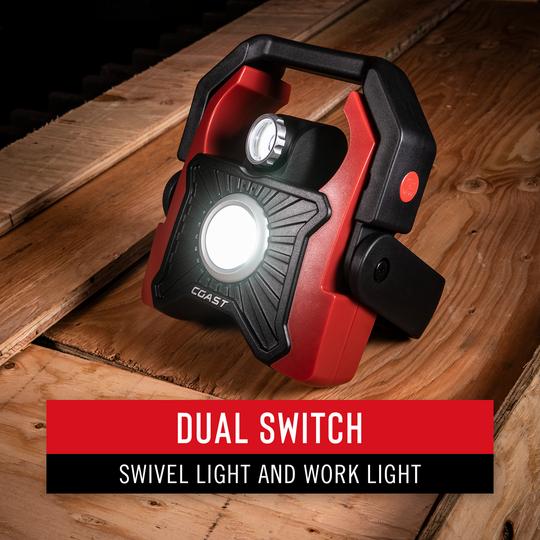 Produktbild Coast WLR2 Wiederaufladbare LED Arbeitslampe mit USB - 2200 Lumen (2200 lm)