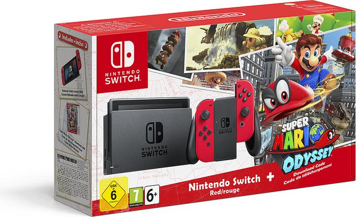 Produktbild Nintendo Switch + Super Mario Odyssey