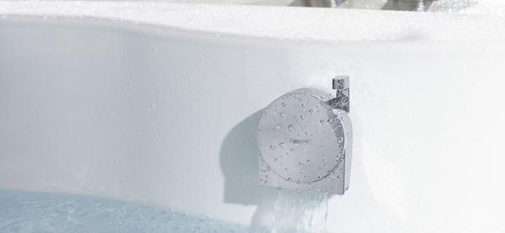 Produktbild hansgrohe Exafill S Fertigset Wanneneinlauf, Ablauf- und Überlaufgarnitur