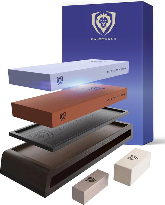 Actual product image Dalstrong 1000/6000 Grit Premium Whetstone Kit